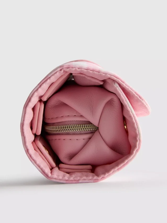 Bolsita para joyas de cuadros vichy
