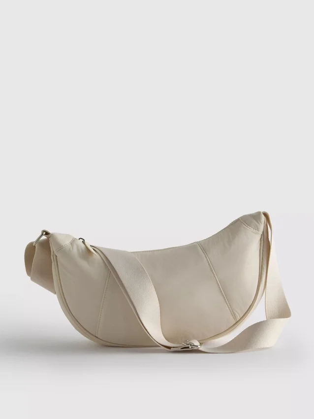 Bolso bandolera con cremallera