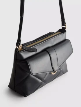 Bolso cruzado acolchado