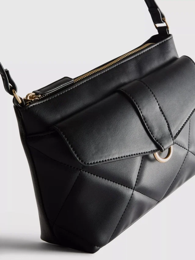 Bolso cruzado acolchado