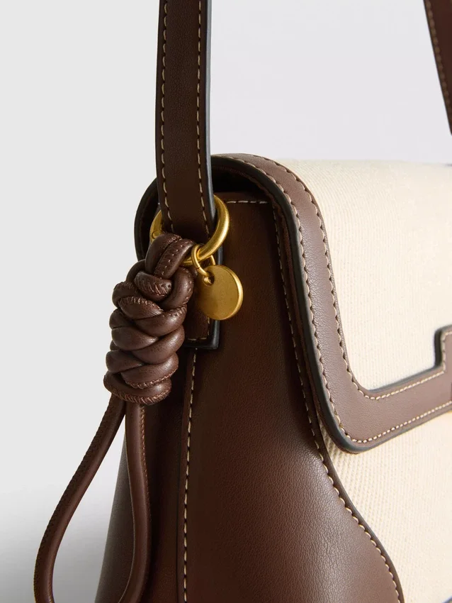 Bolso cruzado de piel sintética