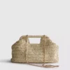 Bolso cruzado tejido de Paula Echevarría