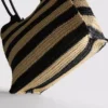 Bolso de compras con efecto tejido