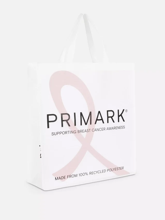 Bolso de compras grande para la concientización sobre el cáncer de mama
