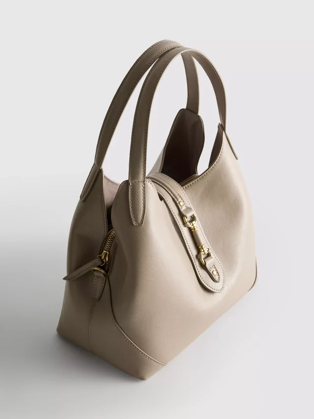 Bolso de hombro con asas superiores