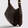 Bolso de hombro con doble fuelle