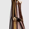 Bolso de hombro con tachuelas de imitación de cuero de Paula Echevarría