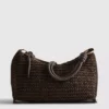 Bolso de hombro tejido
