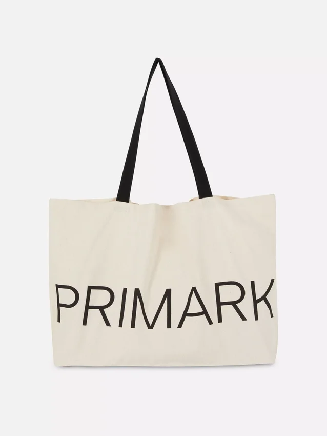 Bolso de lona con diseño gráfico de Primark