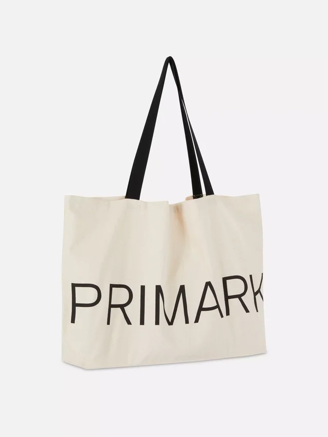 Bolso de lona con diseño gráfico de Primark