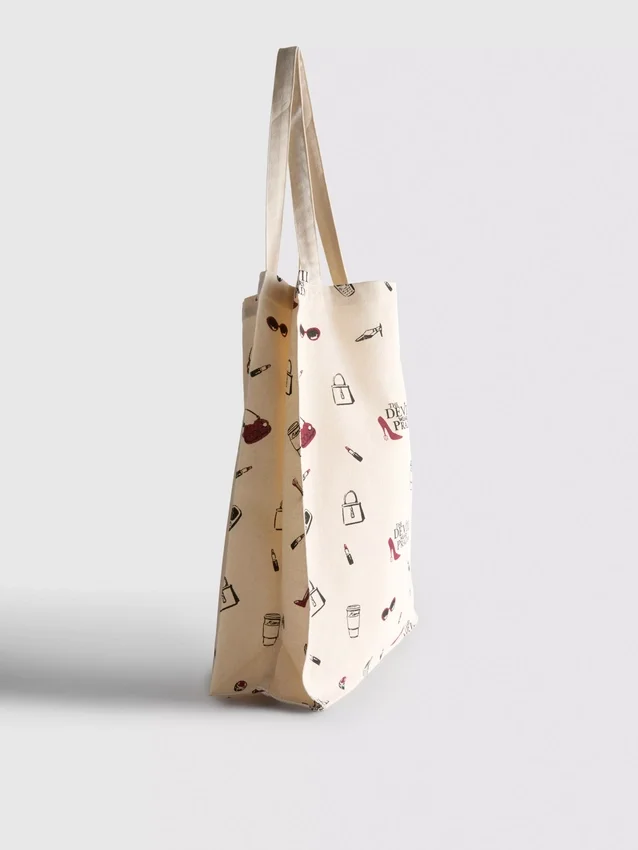 Bolso de lona «El diablo viste de Prada»