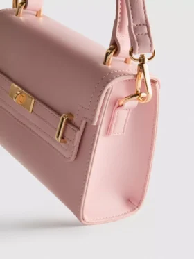 Bolso de piel sintética con asa superior