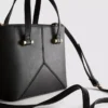 Bolso mini tipo tote de imitación de cuero