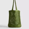 Bolso shopper de paja