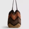 Bolso shopper tejido «The Edit»