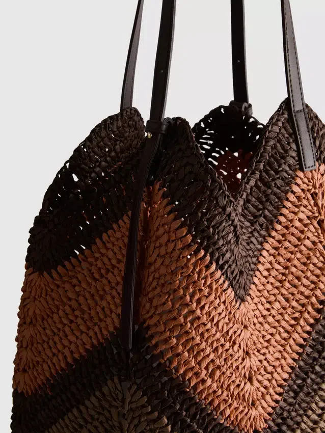 Bolso shopper tejido «The Edit»