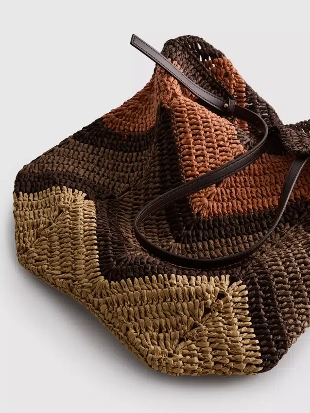 Bolso shopper tejido «The Edit»