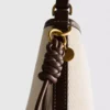 Bolso tipo cubo de imitación de cuero
