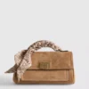 Bolso tipo «grab bag» con asa tipo bufanda