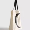 Bolso tipo tote con iniciales