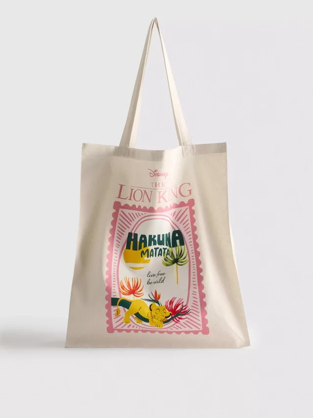 Bolso tipo tote de «El rey león» de Disney