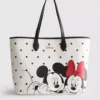 Bolso tipo tote de imitación de cuero de Mickey Mouse de Disney