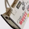 Bolso tipo tote de imitación de cuero de Mickey y sus amigos de Disney