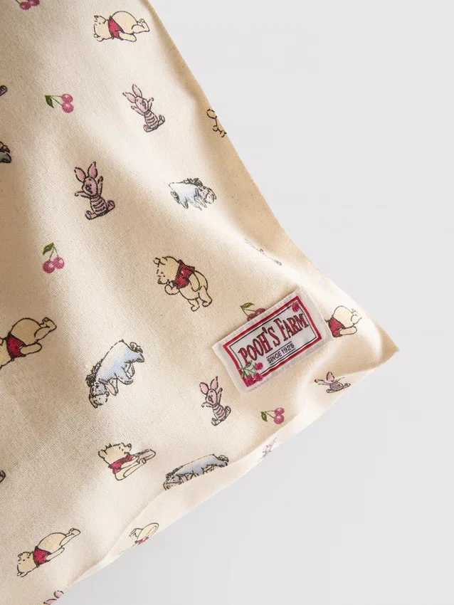 Bolso tipo tote de lona de algodón de Winnie the Pooh de Disney