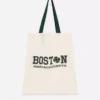 Bolso tipo tote urbano con diseño gráfico de algodón