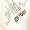 Bolso tipo tote urbano con diseño gráfico de algodón