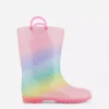 Botas de lluvia con purpurina Ombra