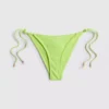 Braguita de bikini con lazo lateral y cuentas