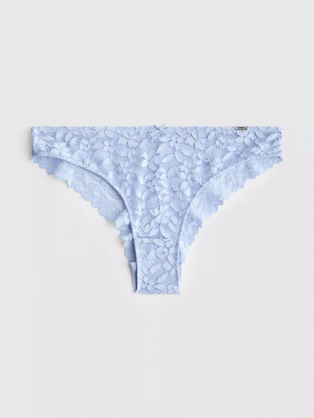 Braguitas brasileñas de encaje floral «The Edit»