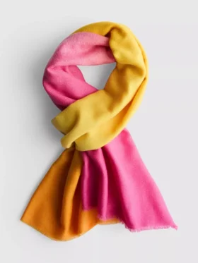 Bufanda con efecto ombré