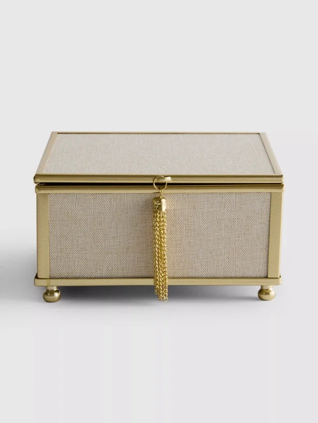 Caja de joyas con espejo
