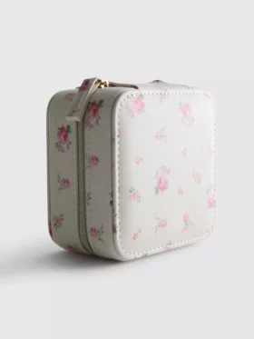 Caja de joyas estampada