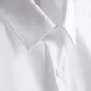 Camisa ajustada elástica con botones