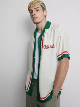 Camisa Cholula con cuello revere
