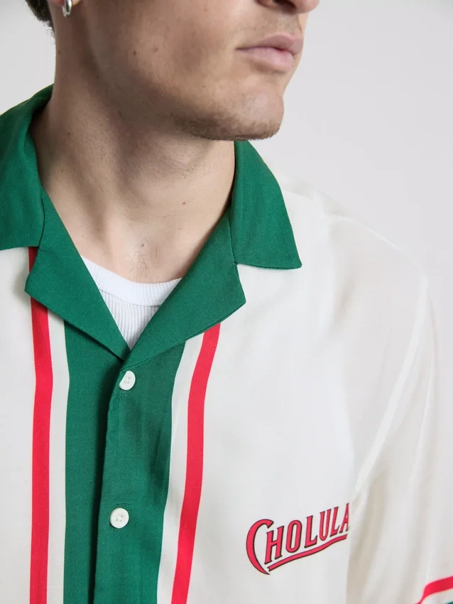 Camisa Cholula con cuello revere