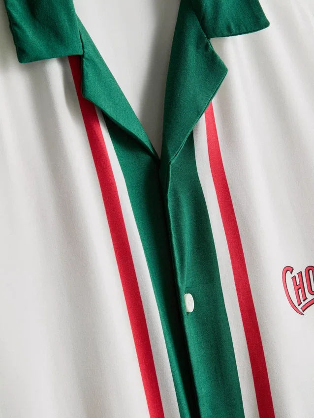 Camisa Cholula con cuello revere