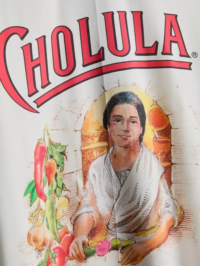 Camisa Cholula con cuello revere