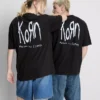 Camisa con diseño gráfico de Korn