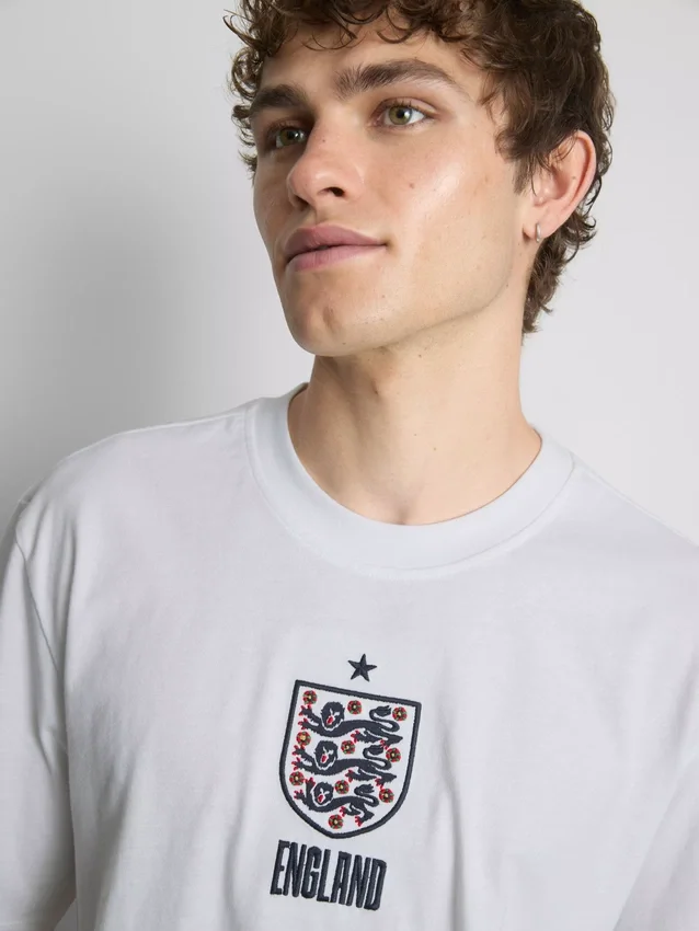 Camisa con el escudo de Inglaterra