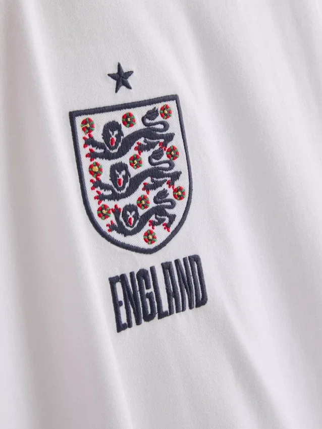 Camisa con el escudo de Inglaterra