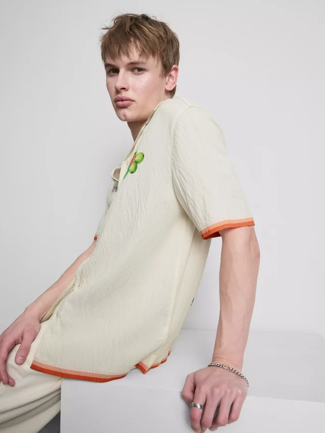 Camisa con estampado de Sicilia