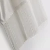 Camisa de algodón asimétrica con flecos