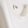 Camisa de algodón con forma de croissant, con motivos de volantes y corazones rotos