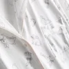 Camisa de dormir holgada estilo boyfriend con estampado