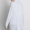 Camisa de dormir oversize a rayas estilo boyfriend