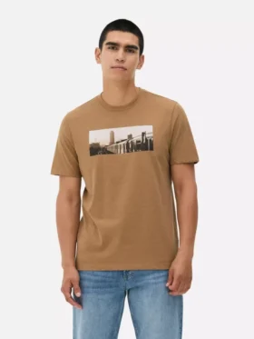 Camisa de manga corta con foto